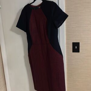 Boden british tweed dress size 12